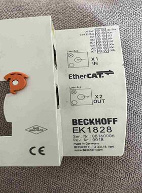 倍福模块EK1828 议价卖 成色如图有两个议价