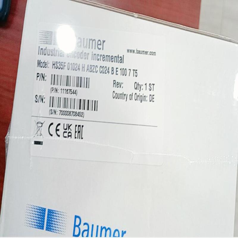 Baumer HS35F 01024 H ABZC C024 B E 100 7 T5编码器现货