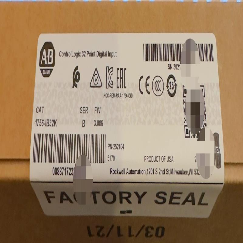 议~1756-IB32K  少量库存