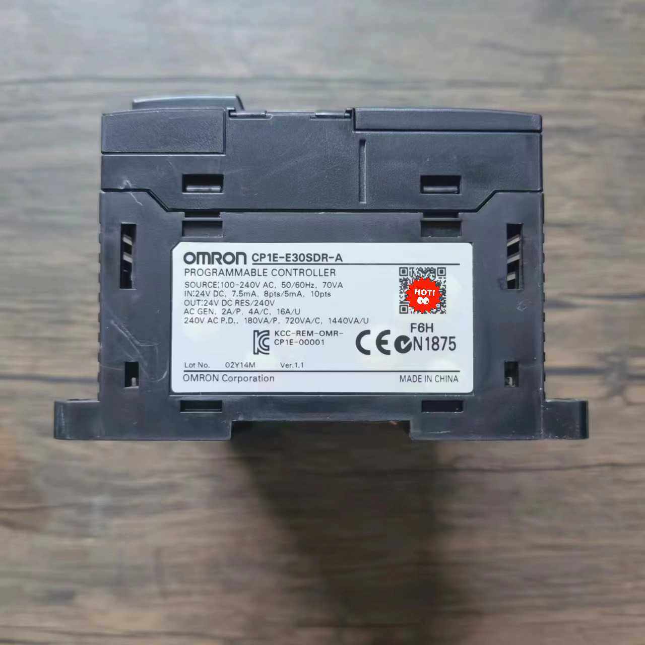 【顺庆】欧姆龙 CP1E-E30SDR-A 原装拆机，成色漂亮，实物【议价