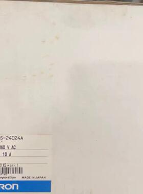 （议价咨询）Omron/欧姆龙欧姆龙电源 S8VS-24024A  全新