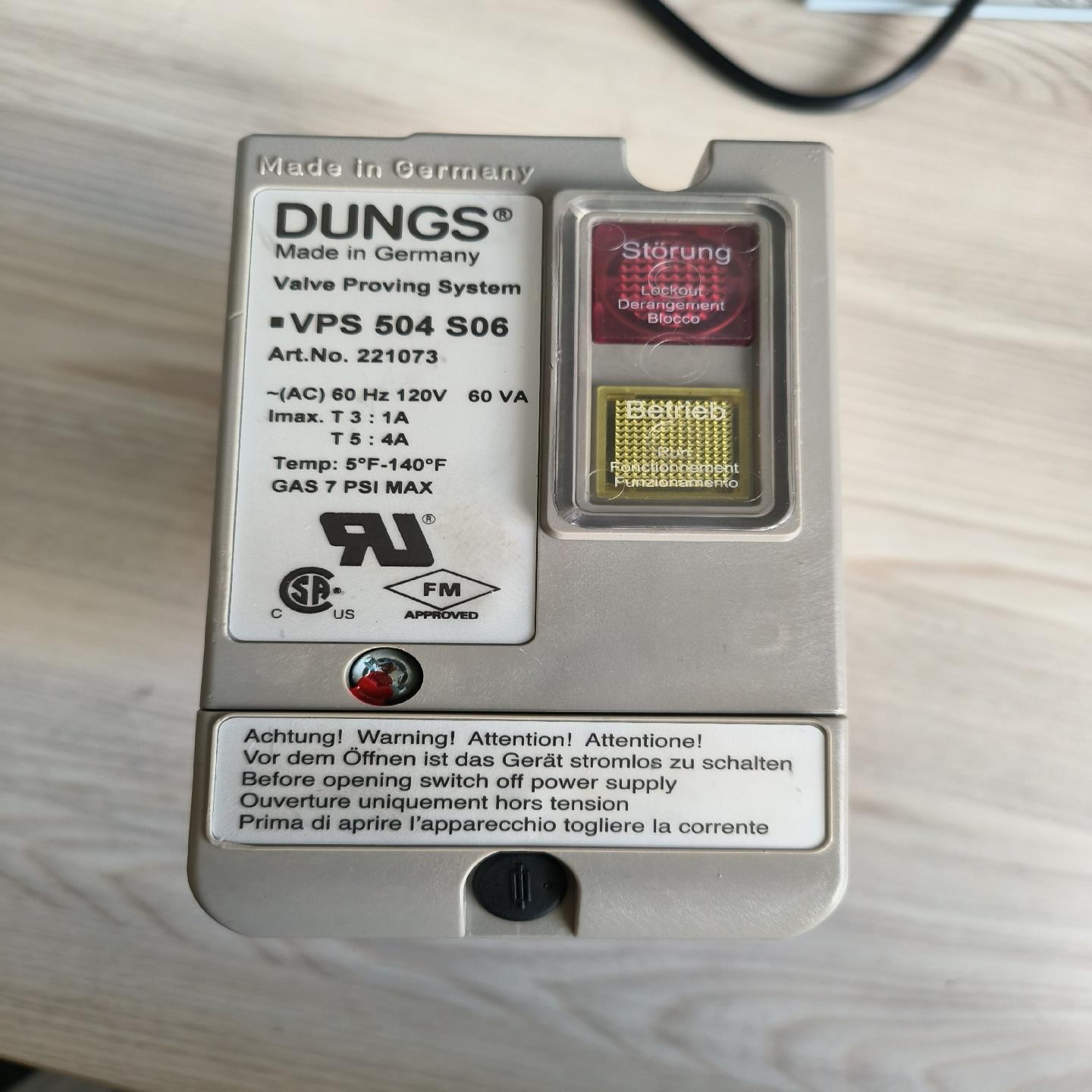 冬斯VPS504S06检漏仪110120V 5060H议价