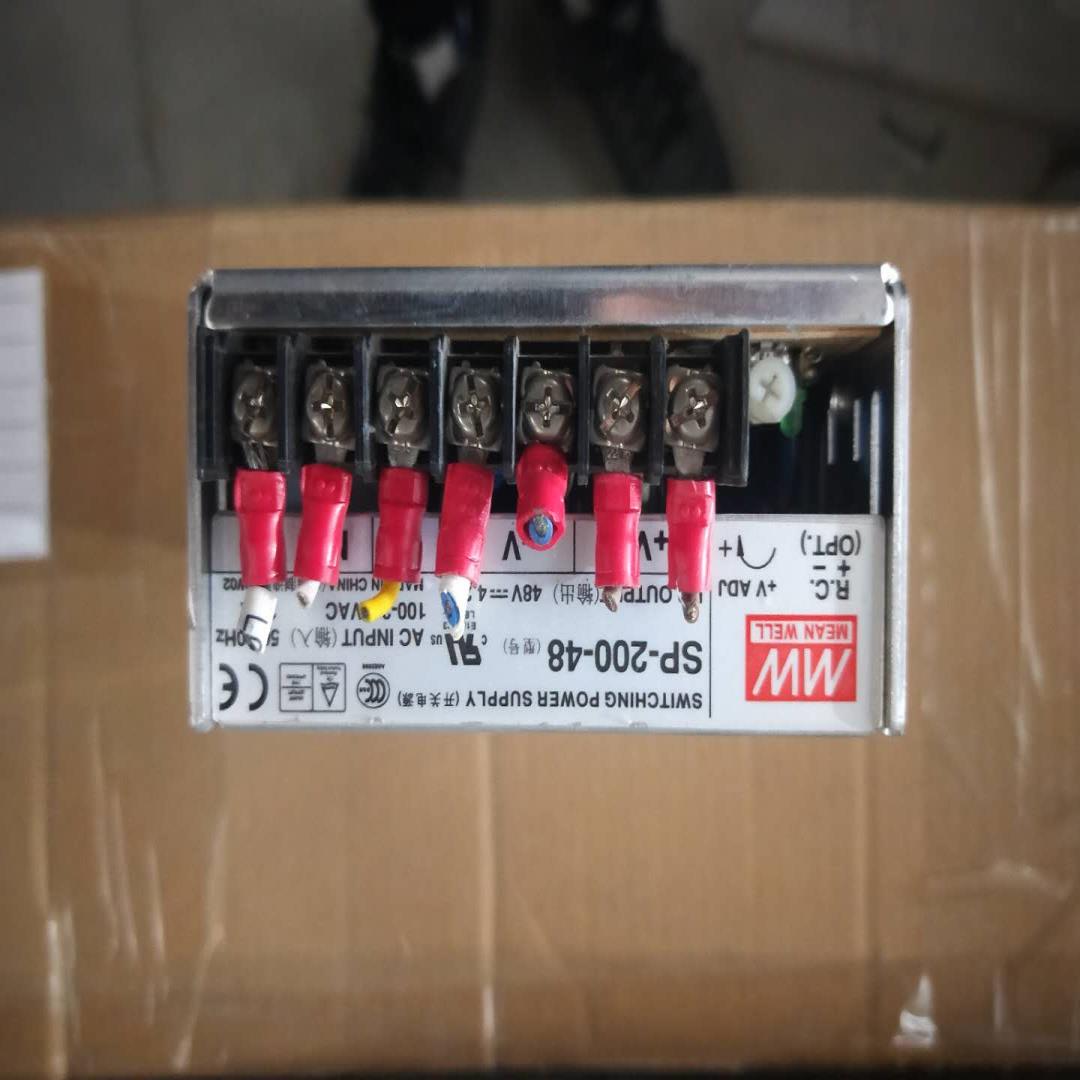 原装二手台湾明纬SP-200-48主动式PFC直流开关电源200W48V134A