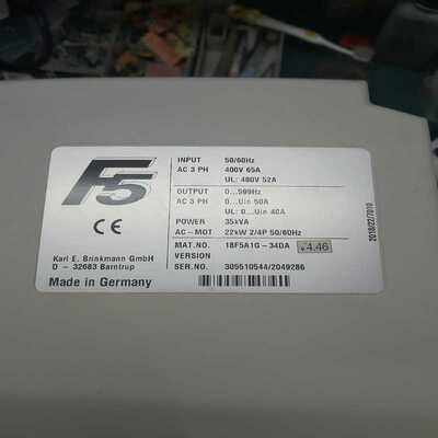 18F5A1G-34DA科比变频器，功能正常，包好，实物图片（耶耶电子）