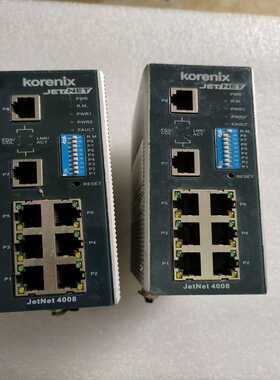 (询价)korenix jetNet 4008 工业级智能网管交换机