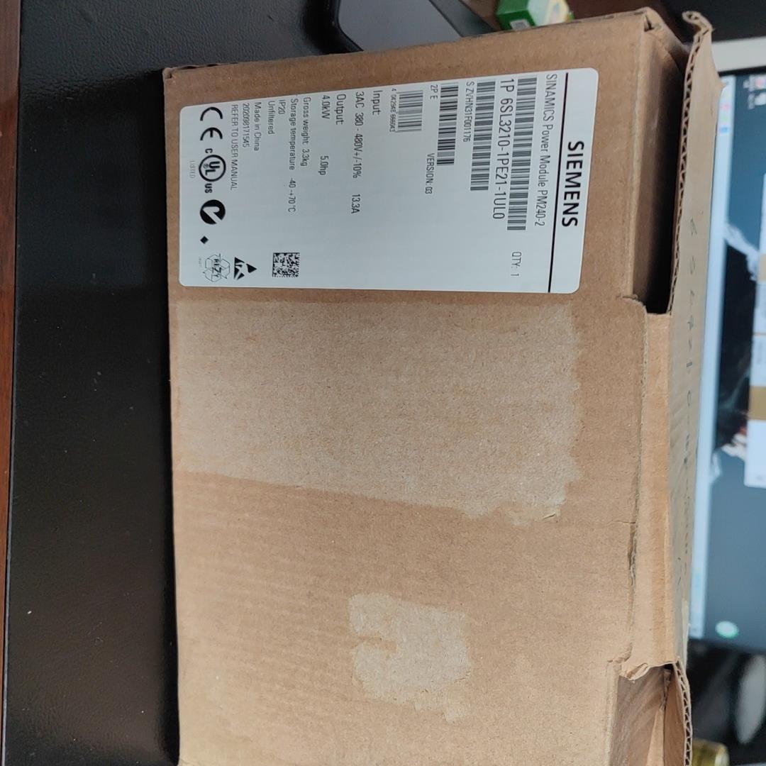 变频器变频器6SL3210-1PE21-1UL0，(崽崽配件）