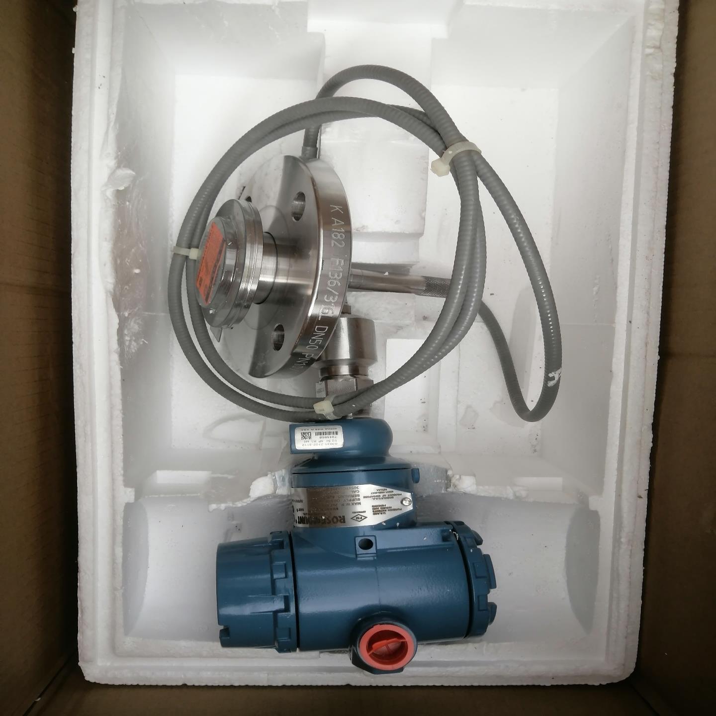 议~罗斯蒙特压力变送器,单法兰,3051TG1A2b21ab4e