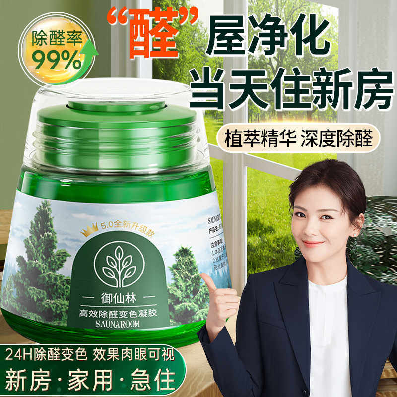 除甲醛新房家用非活性炭包新房子装修除甲醛去异味清除剂果冻