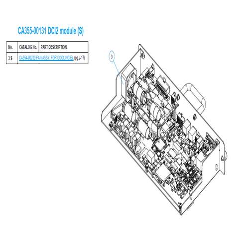 议~CA355-00131 DCI2 module (S)，in