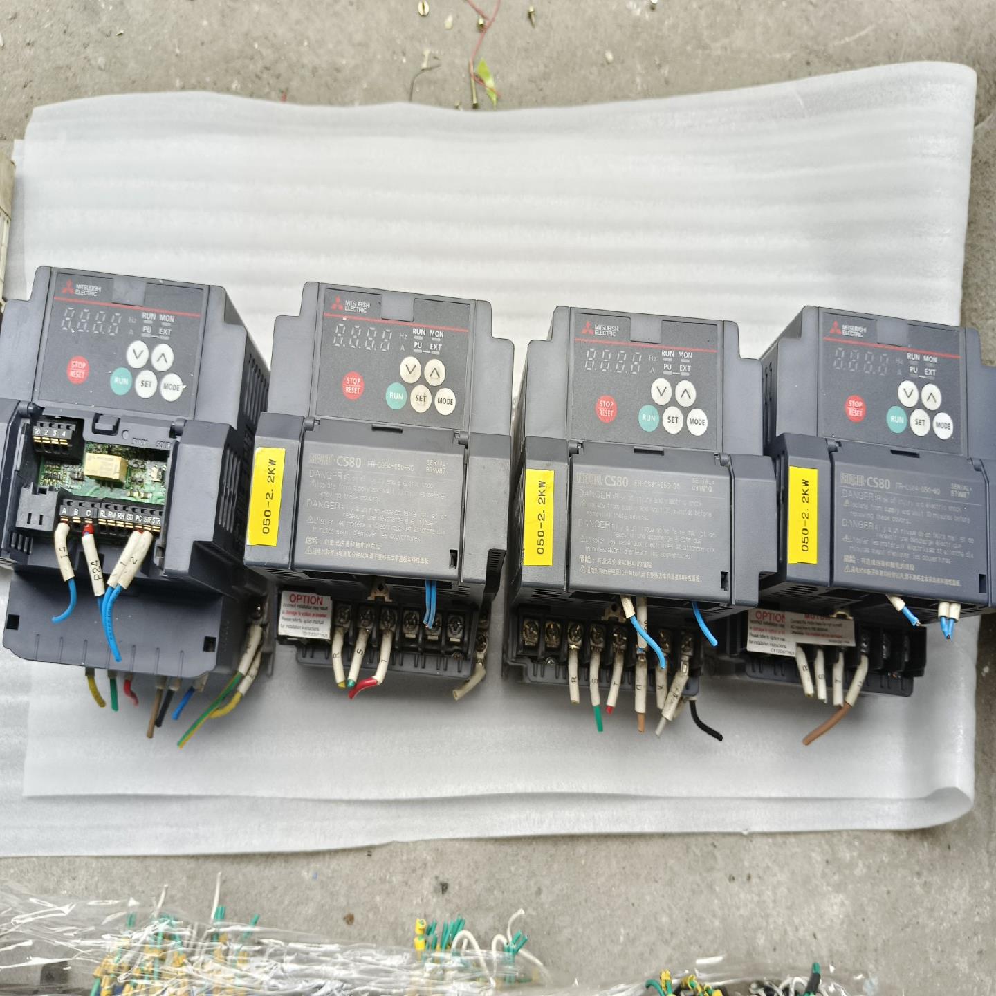 三菱CS80变频器FR-CS84-050-60  17年的功议价