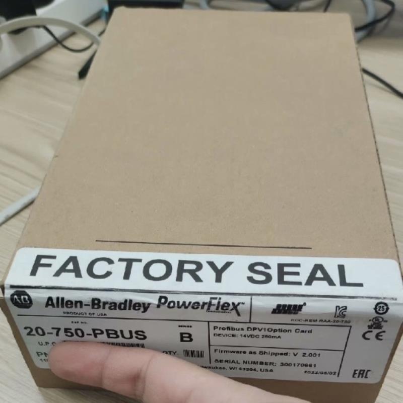 罗克韦尔20-750-PBUS PowerFlex 750系列 PROFIBUS DPV1 适配器