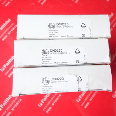 IFM DN0220 易福门全新开关放大器 N200/SA-2 110-240VAC E40173