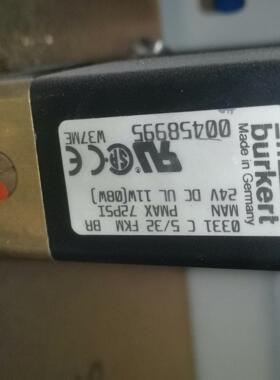 【汇生】burkert宝德电磁阀0331 00458995电磁阀【议价】