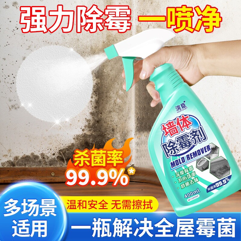 除霉剂去霉斑霉菌墙体去霉清洁喷雾除霉啫喱清除墙壁除卫生间墙面