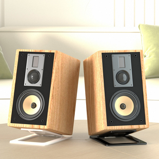 小型桌面音响支架金属扬声器支架加厚4MM音箱架子HIFI隔音防避震