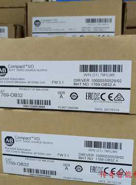 1769-OB8-CC 罗克韦尔 AB CompactLogix 1769OB8CC 全新原装 现货