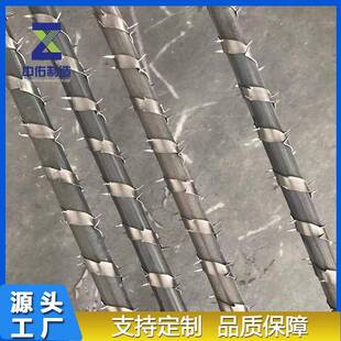 阴极线加工生产C276铅锑合金放电极线1.4529锯齿形骨刺线