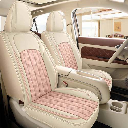 汽车坐垫四季通用包围座椅套女神款夏季透气内饰包车座套