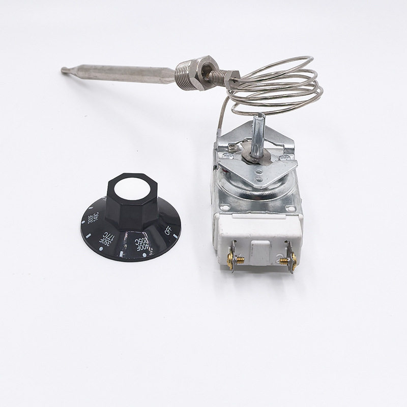 油炸锅配件控制204°/400°F1/4“MNPTRX-1-36温控器带旋钮