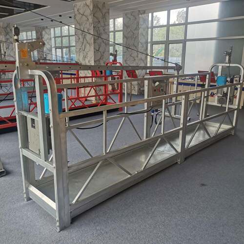 新余外墙施工吊篮厂高处电动吊篮出售建筑吊篮6米长度