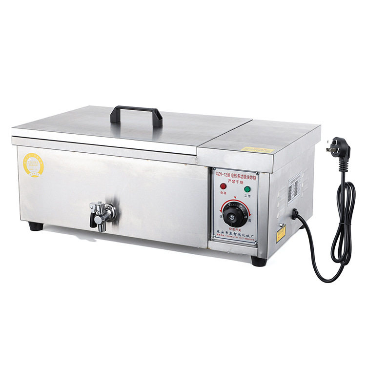 工厂直销XZH-12型电热多功能油炸锅仪表款全自动控温油炸锅电炸