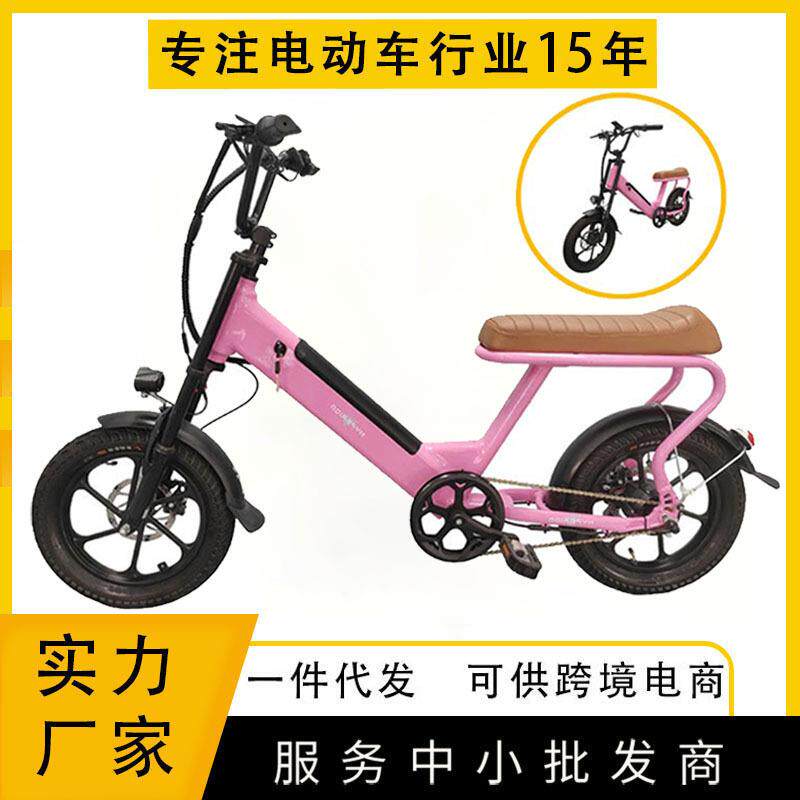 电动自行车16寸胖轮48V10安加长续航雪地车铝合金材质