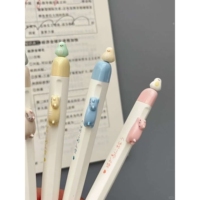 凡物象磁吸小鸟创意滑动猫咪中性笔刷题高颜值ins风速干黑色学生