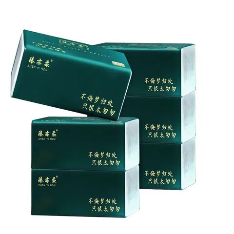 面巾纸柔亦臻可湿水大包）（20大包抽取式一箱