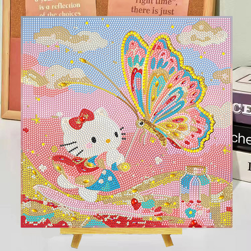 HelloKitty新款钻石画手工DIY