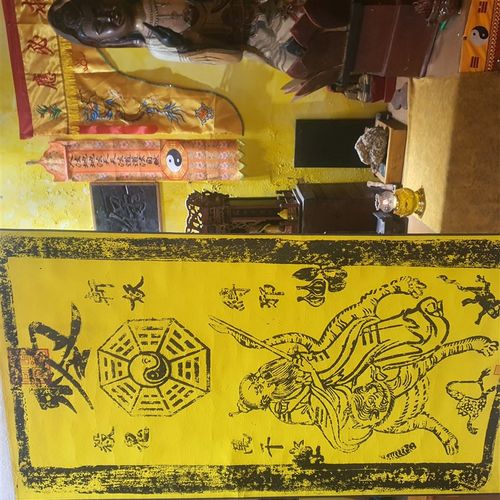 速发供奉家用府版山张天真神像张道陵师人天师印摆件摆件