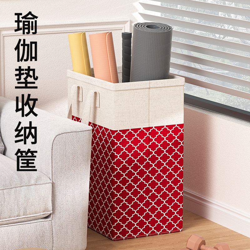 速发健伽垫收纳筐筒瑜身运动器材收纳架玩具枪置绳架跳物羽毛球收