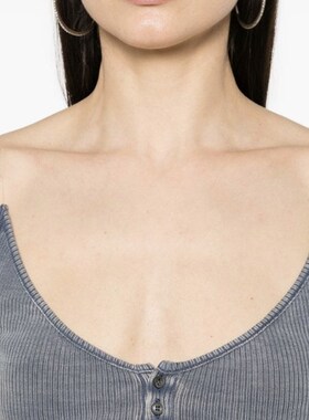 速发YPROJECT~24新背抹胸款心 牛仔蓝色吊感辣妹裹胸性带