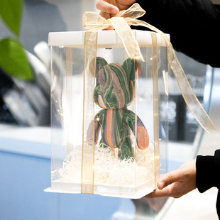 速发流体熊手工生日礼物送男生男的生意友友有朋义闺蜜制作