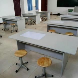 价格美术工作台拷贝台静物台侧翻工作台书画桌美术折叠工作台