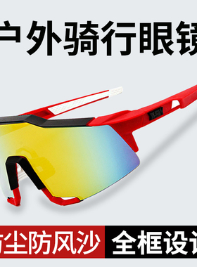 速发骑行运动山地自行公骑车男车路防风炫彩偏光