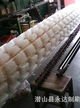 工业刷辊机械清洗毛毛VJM辊玻璃清洗毛刷辊刷尼龙丝清洗毛刷机辊