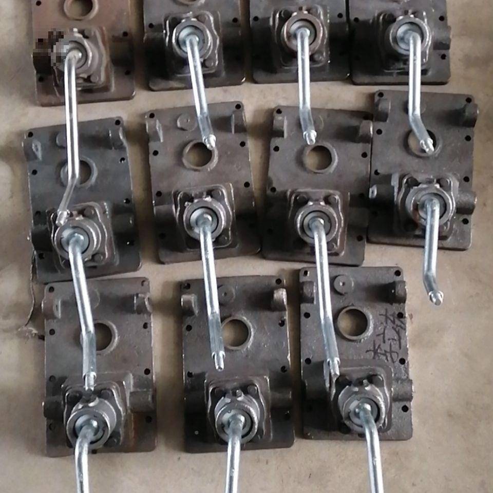 小四轮履带手扶拖拉机改装变速上盖车拨档UQR盖换挡箱档把