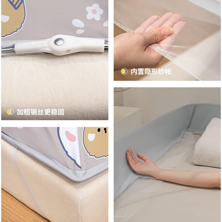 蚊帐可2025新款家用卧免XSX安装折叠简易蒙古包蚊婴儿防室罩