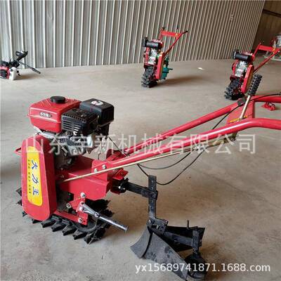 链轨柴油冷耘锄机手BTU推式8马风力翻地除机式小型草机