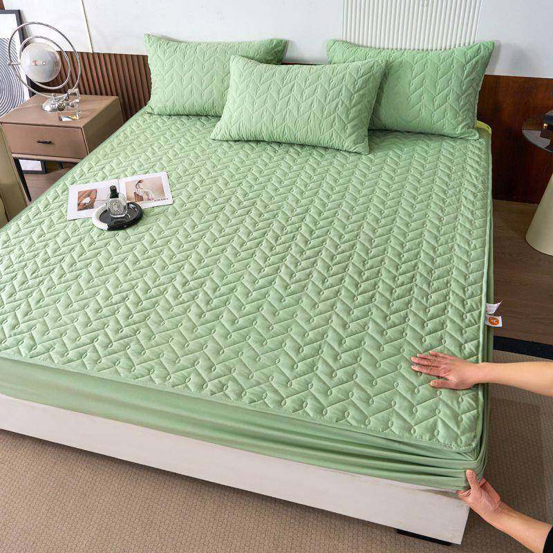 新款棉单A类席梦思床垫全包围四季夹通用四件套加厚防滑笠床INJ床,床上用品,床裙,淘宝优惠券,粉丝福利购,淘宝优惠卷