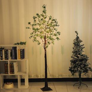 水草花树灯铜线庭院家居装光饰圣诞派对场铜景光树氛围发线CBC发