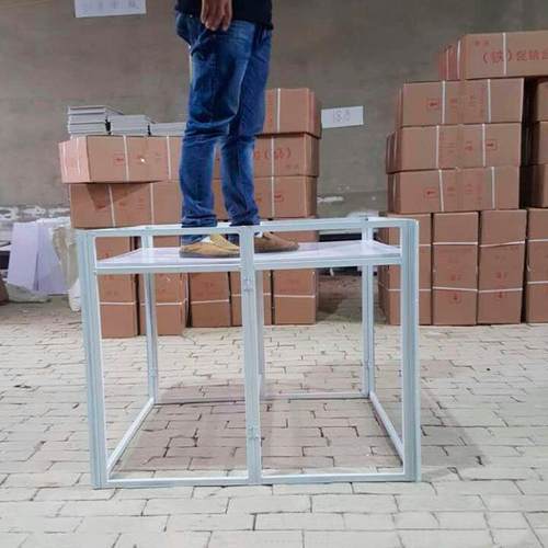 铁质地销堆堆头超市促销商场折叠货SMR架广告桌促台花车展陈列柜