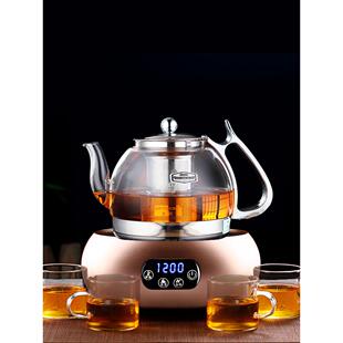 陶炉煮茶全自电动高硼硅茶玻璃煮壶PV耐高温家用烧水泡普茶洱煮茶