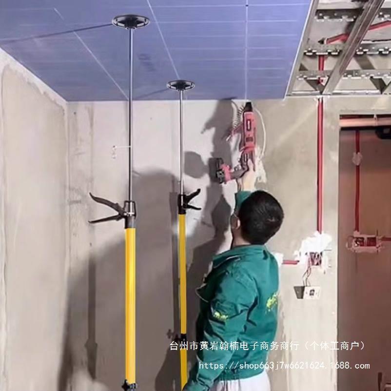 石膏吊顶吊柜顶装杆安支撑木支板撑杆VTS支架可调节工升降器伸缩