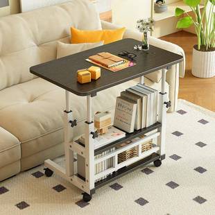 可移动升降电脑桌床边桌约CFE家用小习桌子简学宿生舍学书桌子出