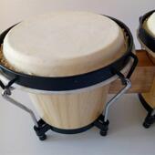 乐器连邦戈幼儿园伴奏体可乐鼓初学者音QCK教具调整手拍邦戈鼓