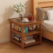 柜能床智头柜简约现型代41143多功能无线充床边多出租屋小户床头