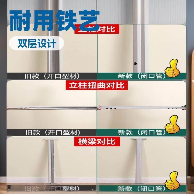 人新款闭型材床地上下无品牌/铺床加厚学校宿舍双层工工口双人床