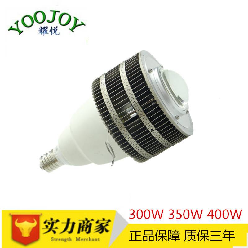 300W工矿灯 鳍片工矿灯 厂房内节能 LED 大功率 60度透明玻璃灯罩