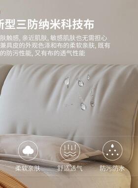 布床意式极简布床卧室网KVB红.8米小户型1.5米单人床主软包1艺双